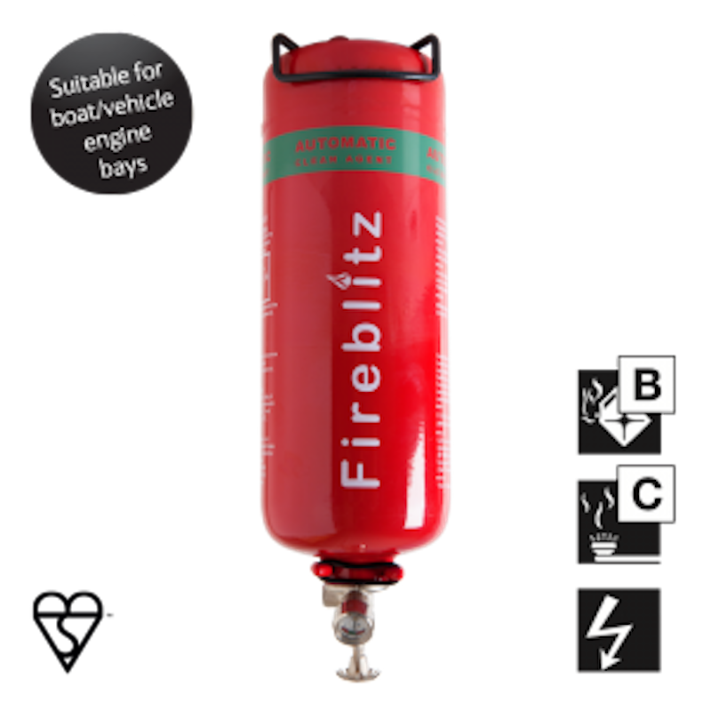 R-236 Clean Agent Suppression Unit 2Kg